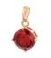 Кулон Xuping красный 1,9 см (Медицинское золото)