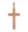 Подвеска Крестик Xuping 2,9 см (Медицинское золото)