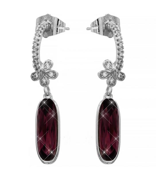 Сережки (гвоздики) Swarovski