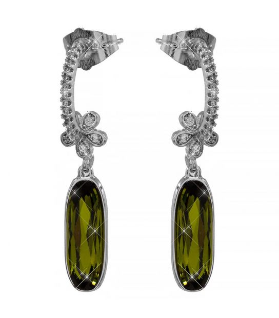 Сережки (гвоздики) Swarovski