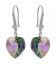 Серьги Swarovski "Сердце"