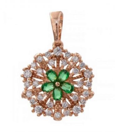 Підвіска "Квітка" позолота (Медичне золото)