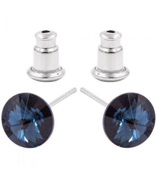 Сережки-гвоздики Swarovski Камінь 0,6 см (без основи)
