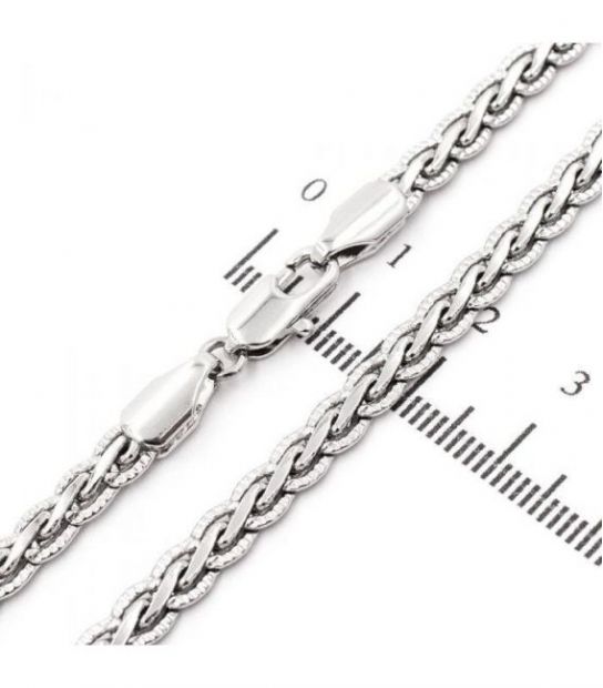 Цепочка “лисий хвост” 0.4/55 Xuping см родиум медзолото