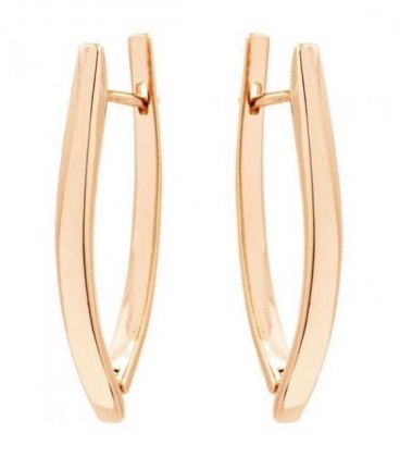 Серьги Xuping лимонная позолота Иголочки (Медицинское золото) 3,5 см