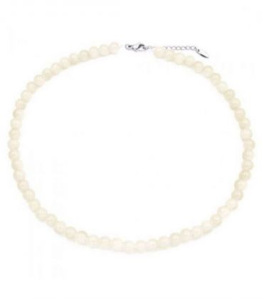 Украшение на шею "Опал" родий