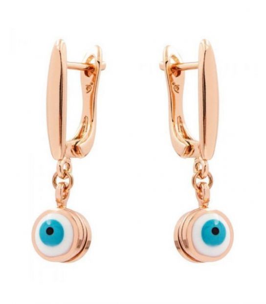 Сережки Xuping позолота "Lucky eye"