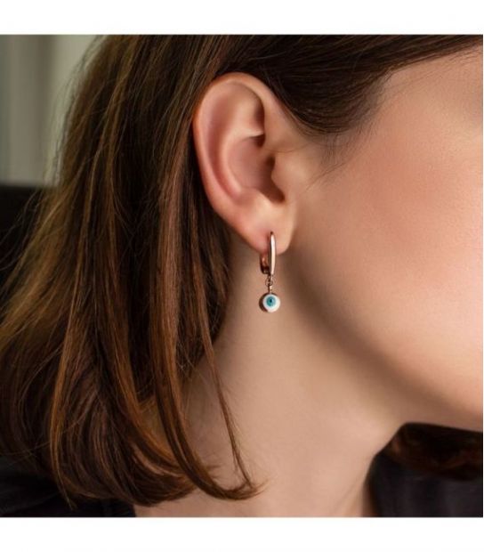 Сережки Xuping позолота "Lucky eye"