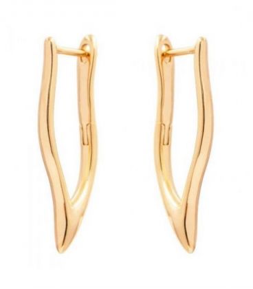 Серьги Xuping лимонная позолота «Иголочка» английская застежка