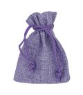 Мішечок текстурований, лляний, кольоровий 7*9 см