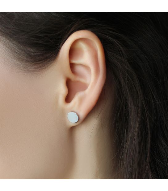 .Сережки Xuping "Новий стиль" родій (медична сталь)