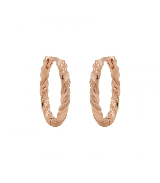 Серьги классические "Кора" лимонная позолота