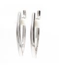 Серьги Xuping родиум Иголочки (Медицинское золото) 3,5 см