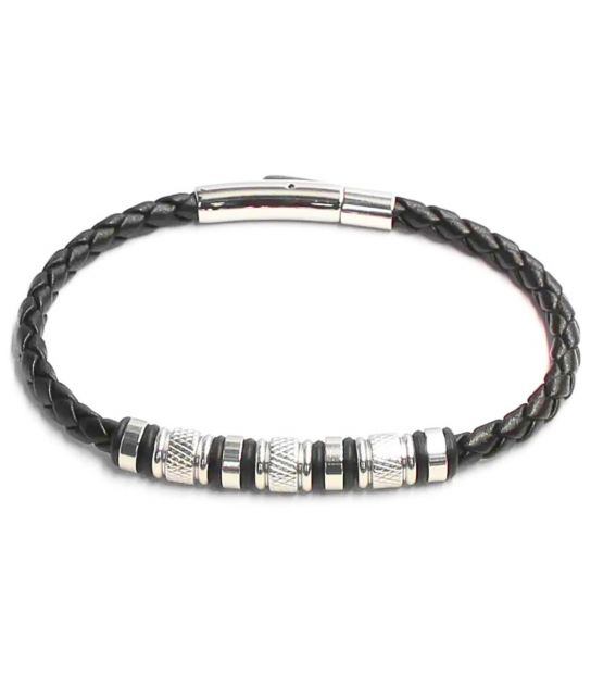 Браслет Xuping мужской Stainless Steel, кожаный (371195)
