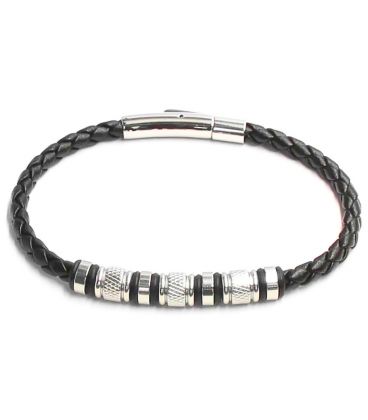 Браслет Xuping мужской Stainless Steel, кожаный (371195)