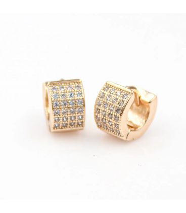 Сережки класичні Xuping лимонна позолота 18к 224590
