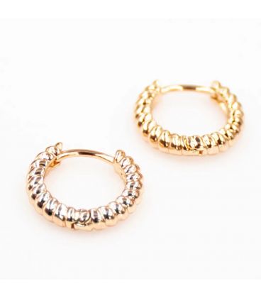 Сережки Xuping лимонна позолота класичні (медичне золото) 524829