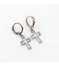 Серьги Крестики Xuping родиум 924167/2 медицинская сталь
