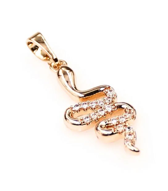 Кулон Змія лимонна позолота Xuping (524492) медзолото