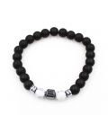 Набір браслетів вулканічний камінь (2 шт.) 372013