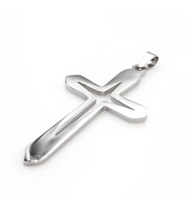 Подвеска "Крест" сталь 372018
