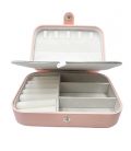 Скринька-органайзер, шкатулка для прикрас (рожева)