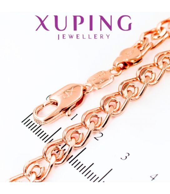 Цепочка позолота "лав" 0,7/70 см (Медицинское золото)