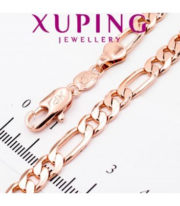 Цепочка позолота плетение Фигаро 0,5/50 см (медицинское золото)