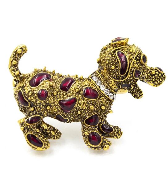 Брош "Собачка"