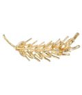 Брошь "Колосок" лимонная позолота