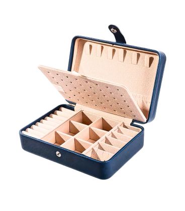 Скринька-органайзер для прикрас (синя)