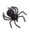 Брошь "Паук" родий