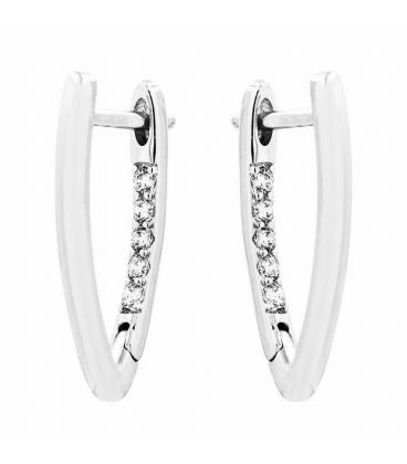 Серьги Xuping классические “Иголочки” позолота белое золото