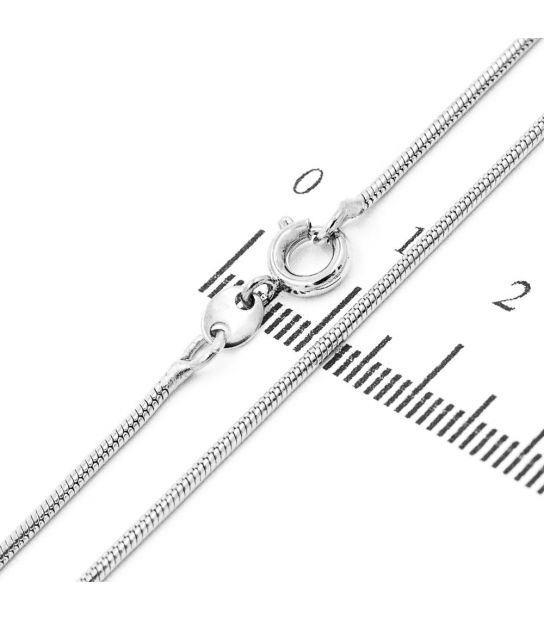 Ланцюжок Xuping снейк 0,1/40 см позолота біле золото