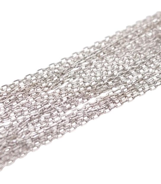 Ланцюжок Xuping якірне плетіння 0,1/45 см родоване покриття