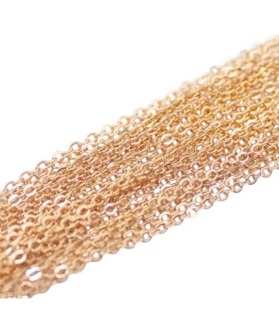 Ланцюжок Xuping лимонна позолота якірне плетіння 0,1/45 см (Медичне золото)