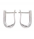 Серьги Дорожка родиум Xuping медицинская сталь