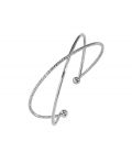 Браслет "Перетин" родій
