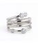 Кільце Xuping підсрібло "Чотири ряди"