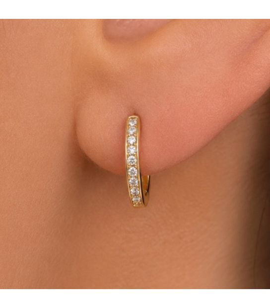 Сережки Xuping лимонна позолота Доріжка медичне золото
