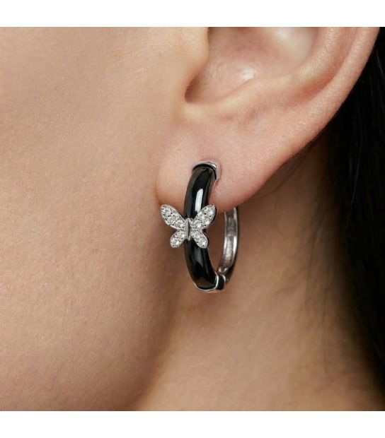 Серьги Xuping керамика, линия керамики и цирконов. лимонная позолота (медицинское золото)