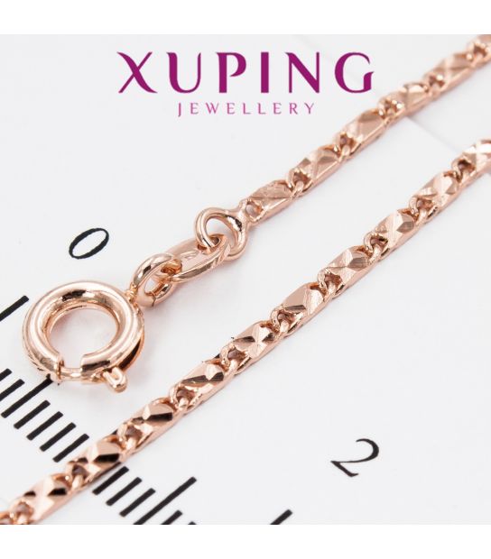 Цепочка позолота "замочки" 50 см (Медицинское золото)