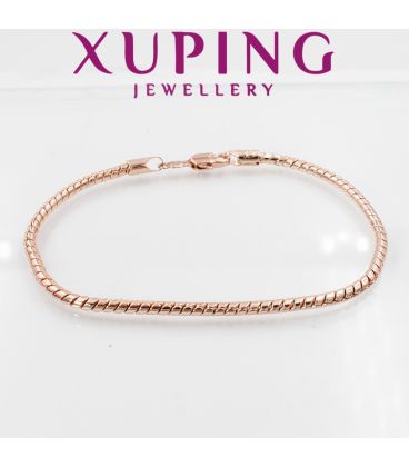 Браслет Xuping позолота снейк круглый 0,4/20 см