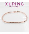 Браслет Xuping позолота снейк круглый 0,4/20 см