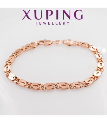 Браслет позолота скріпка 0,6/21 см